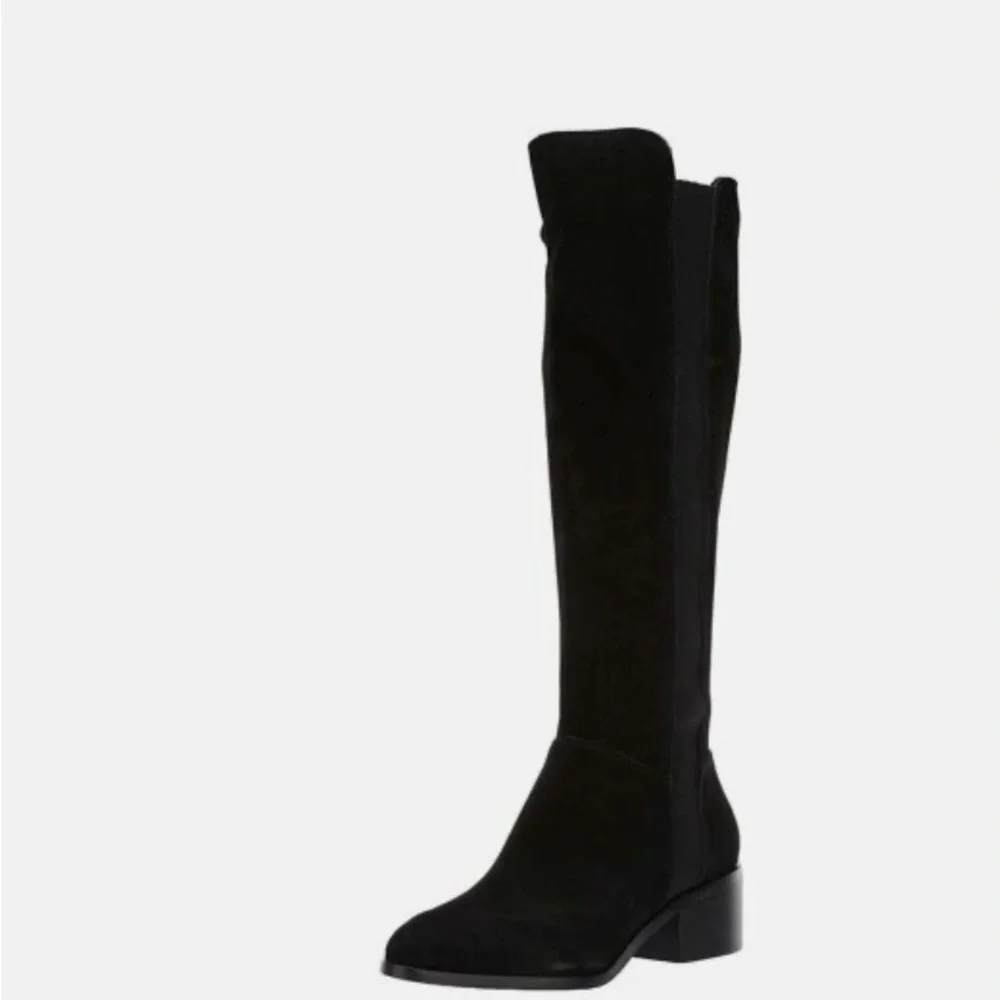 Steve Madden Giselle Black Over the Knee Boots